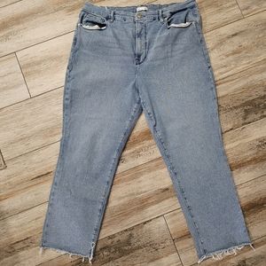 Size 20 Good American Good Legs Straight Jeans